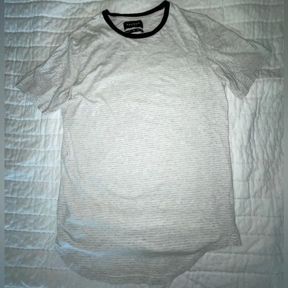 BUNDLE 6 Basic Striped Tees (S/M) Pacsun/On the Byas - Picture 12 of 13